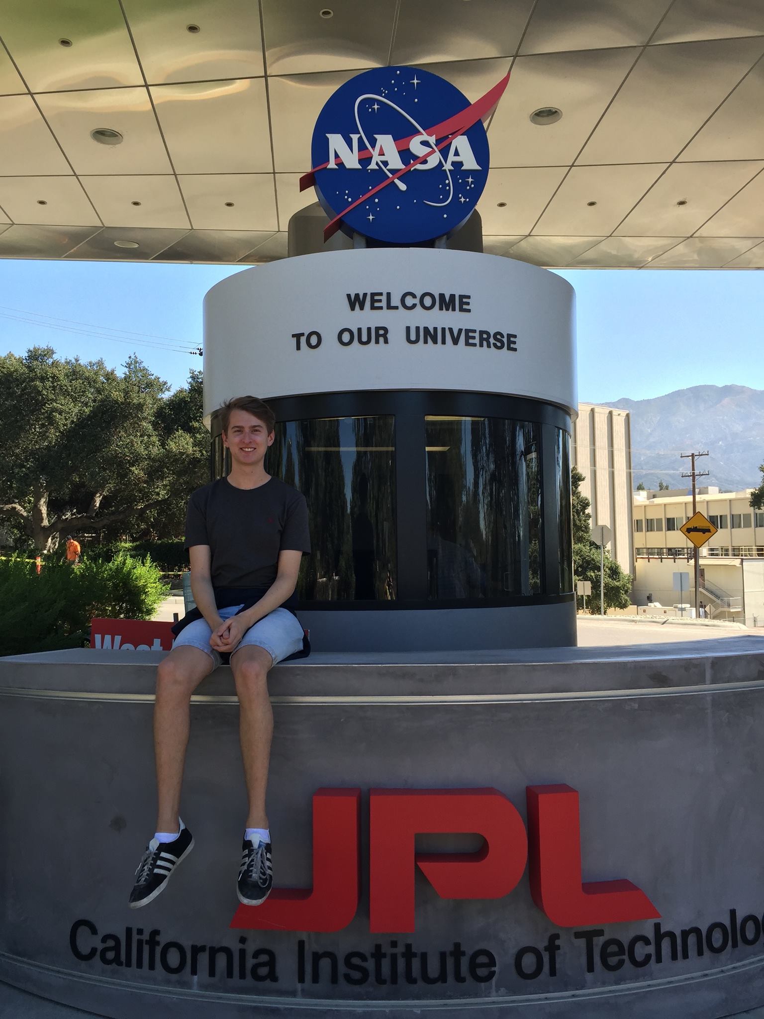 Image of me at NASA JPL